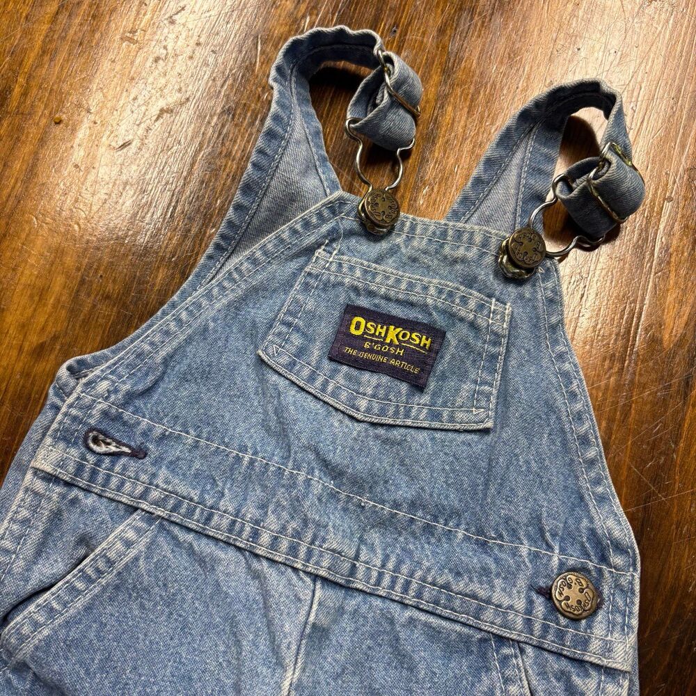 Vintage Oshkosh Overalls Size 3/6 Months